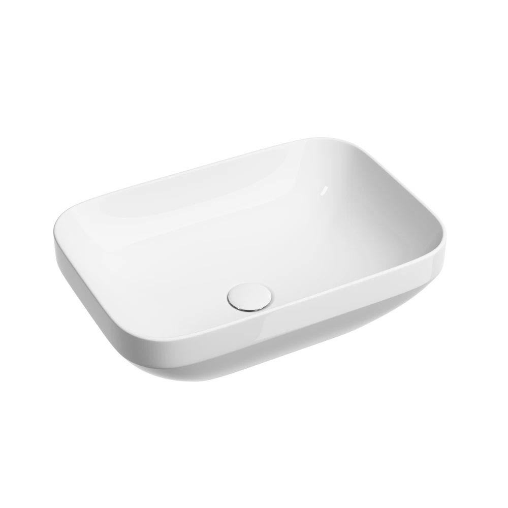 Раковина Ceramicanova Element 50 см накладная белая (CN6055)