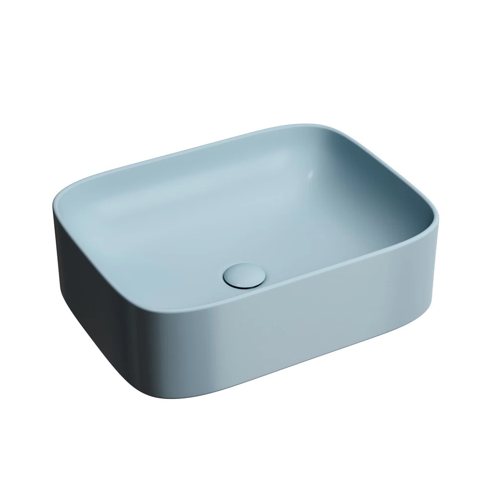 Раковина Ceramicanova Element 51 см накладная голубая матовый (CN6052ML)