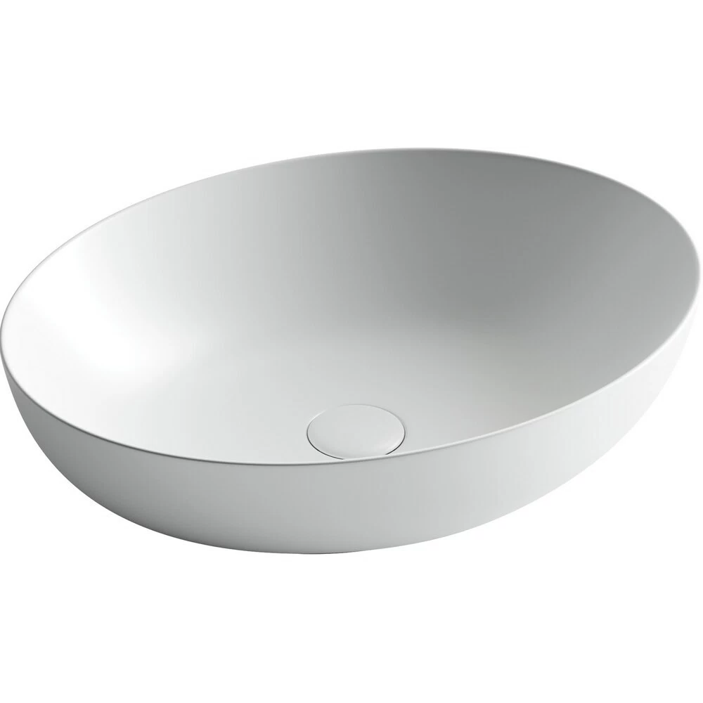 Раковина Ceramicanova Element 52 см накладная белая матовая (CN6017MW)
