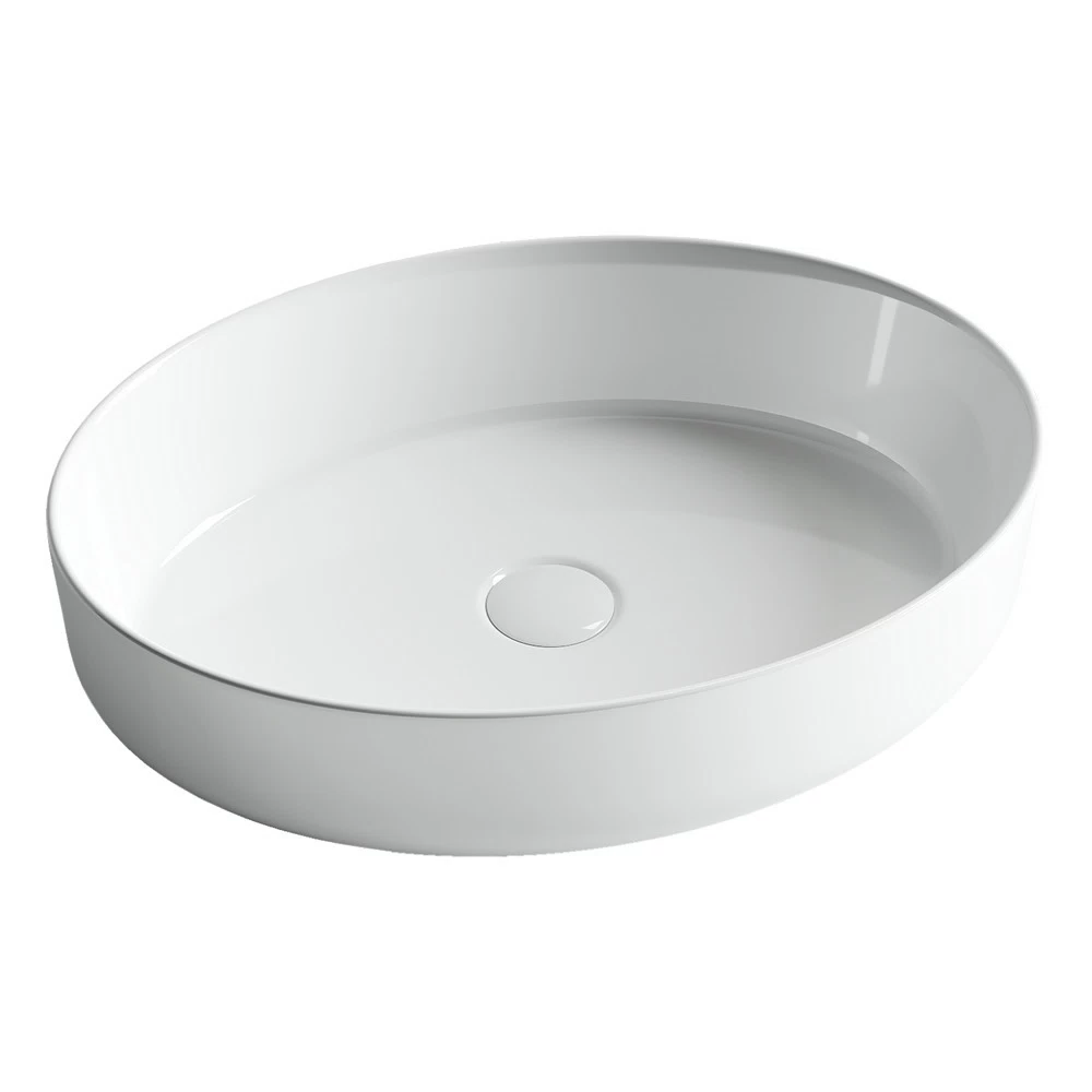 Раковина Ceramicanova Element 55 см накладная белая (CN5002)
