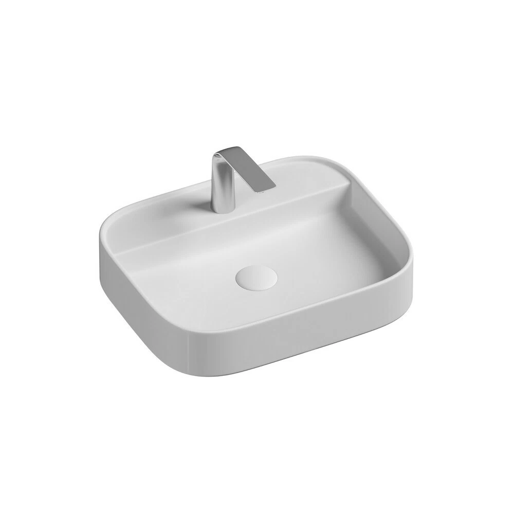 Раковина Ceramicanova Element 55 см накладная белая (CN6034)