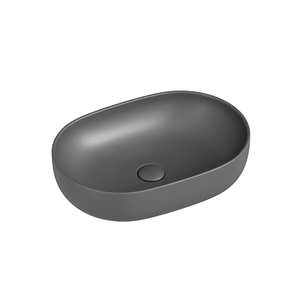 Раковина Ceramicanova Element 60 см накладная антрацит матовый (CN6047MH)