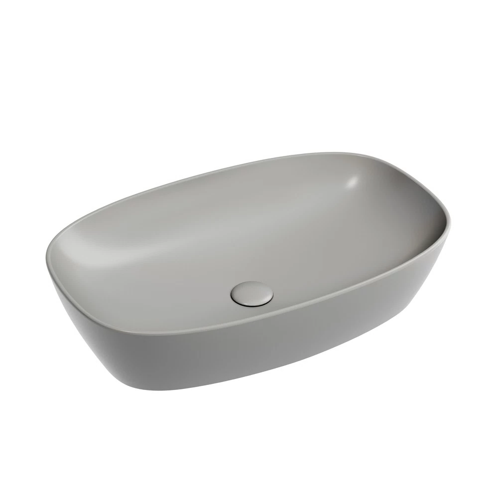 Раковина Ceramicanova Element 60 см накладная антрацит матовый (CN6049MH)