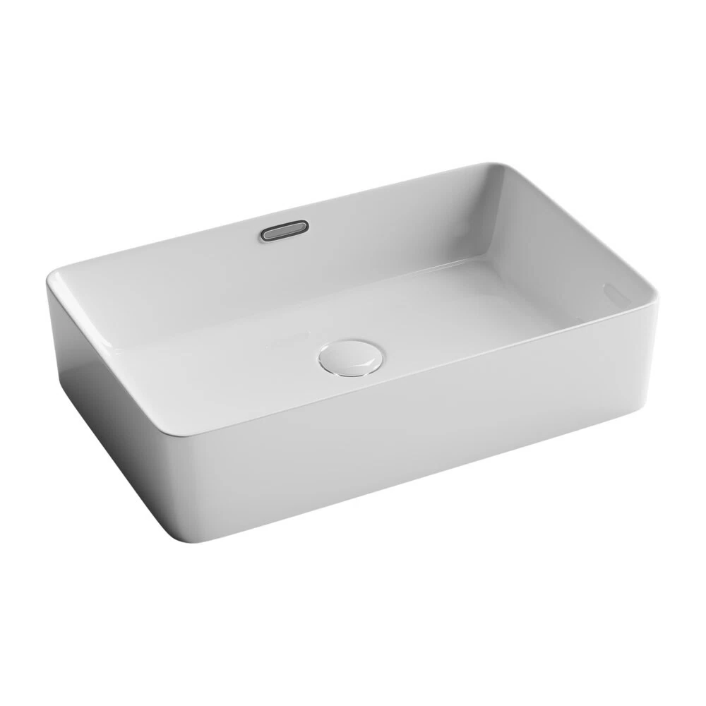 Раковина Ceramicanova Element 60 см накладная белая (CN5025)
