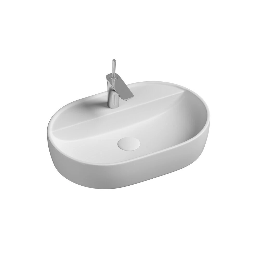 Раковина Ceramicanova Element 60 см накладная белая (CN6035)