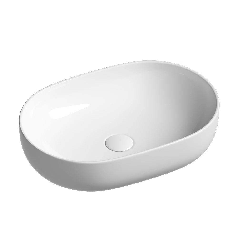 Раковина Ceramicanova Element 60 см накладная белая (CN6047)