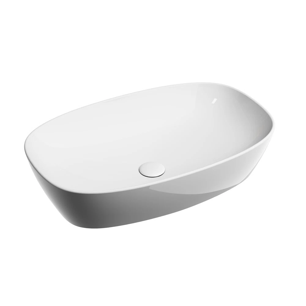 Раковина Ceramicanova Element 60 см накладная белая (CN6049)