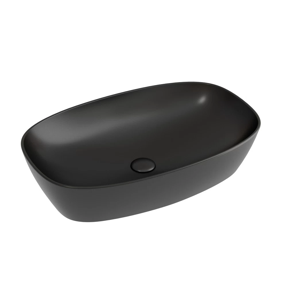 Раковина Ceramicanova Element 60 см накладная черная матовая (CN6049MB)