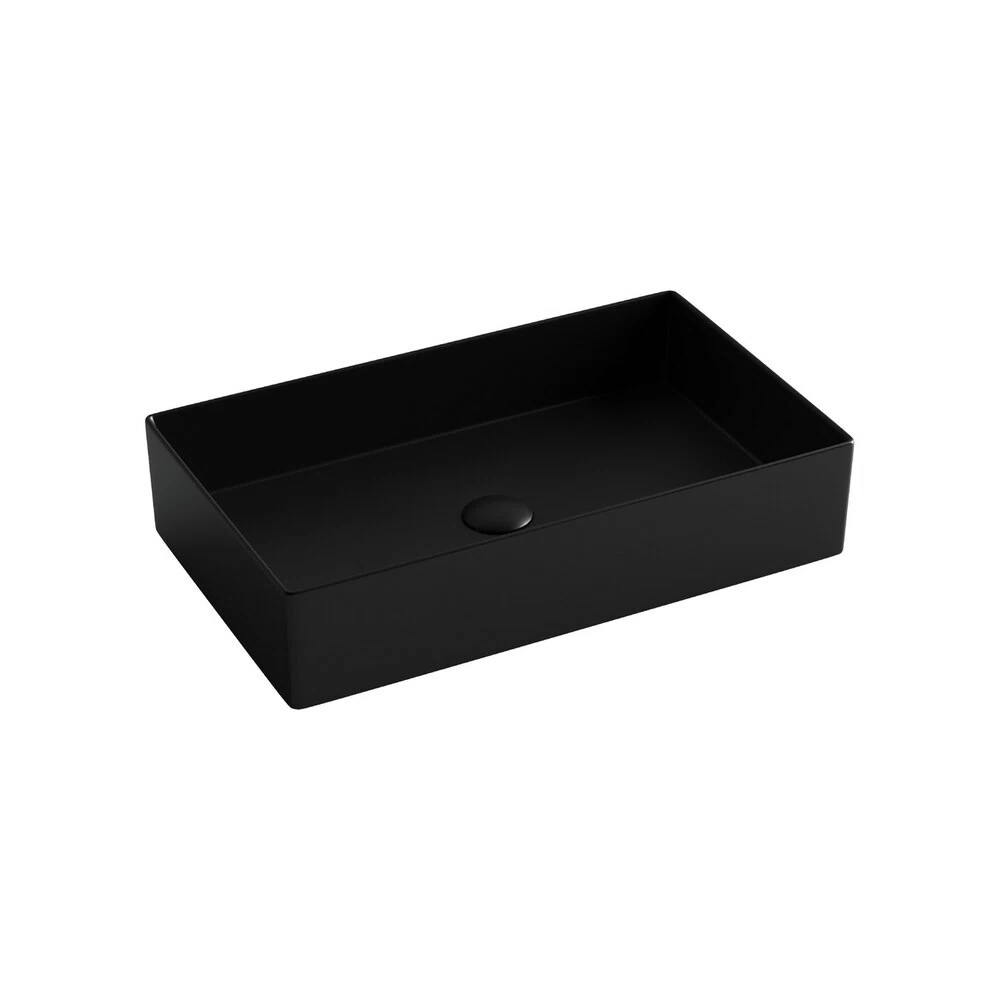 Раковина Ceramicanova Element 60 см накладная черная матовая (CN6070MB)