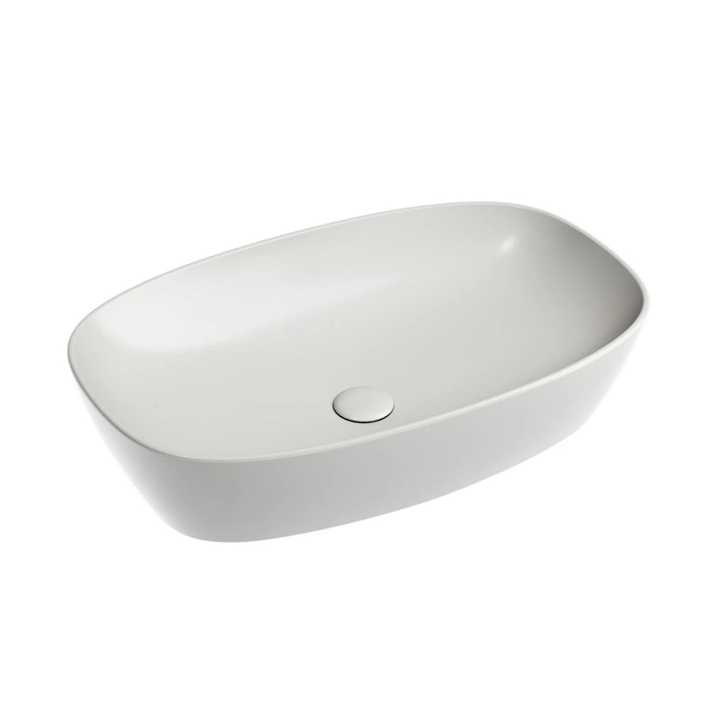Раковина Ceramicanova Element 60 см накладная серая матовая (CN6049MSG)