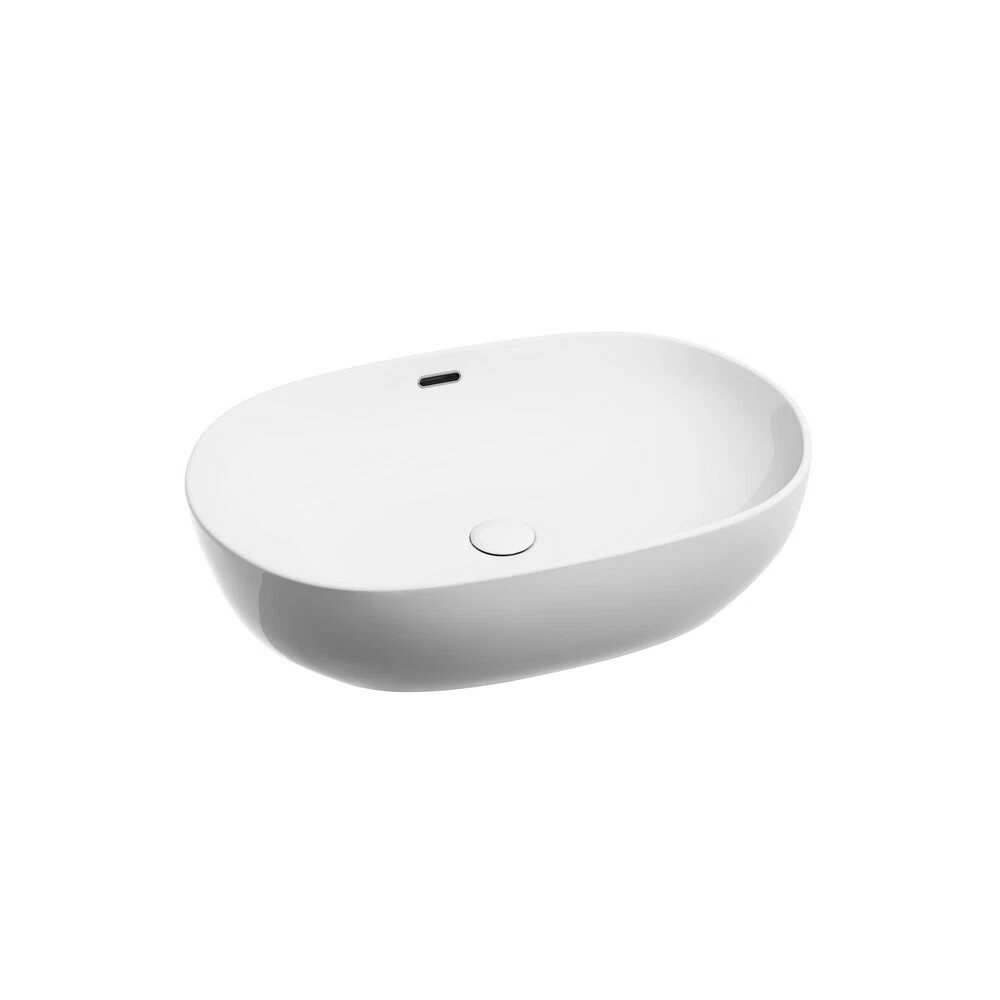Раковина Ceramicanova Element 61 см накладная белая (CN6064)