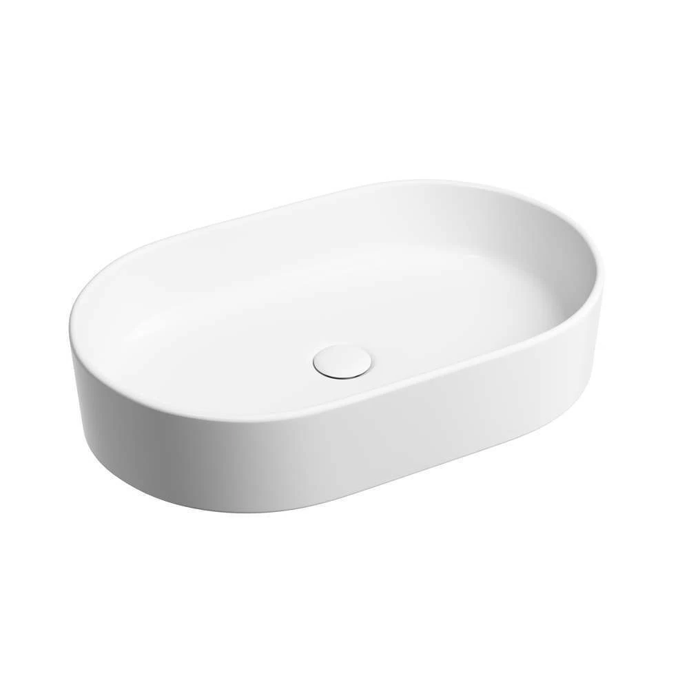 Раковина Ceramicanova Element 61 см накладная белая матовая (CN6048MW)