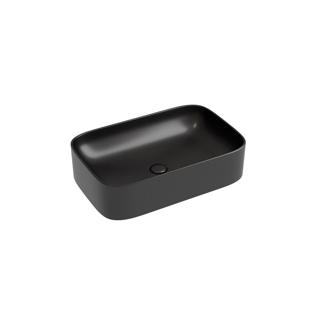 Раковина Ceramicanova Element 61 см накладная черная матовая (CN6053MB)