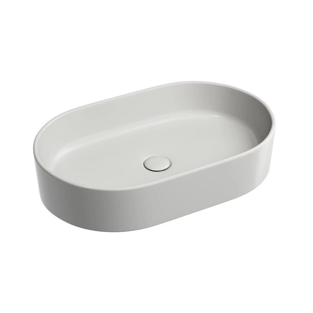 Раковина Ceramicanova Element 61 см накладная серая матовая (CN6048MSG)