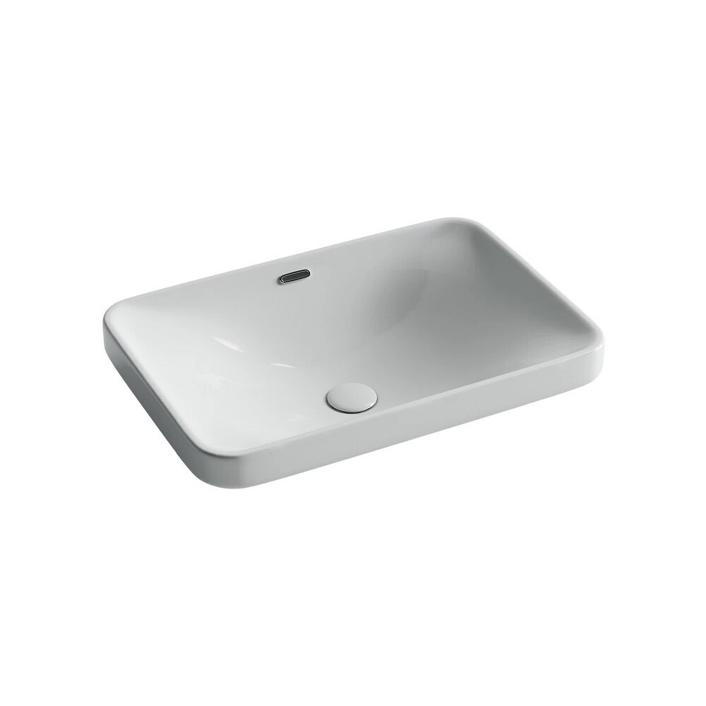 Раковина Ceramicanova Element 61 см встраиваемая белая (CN5041)