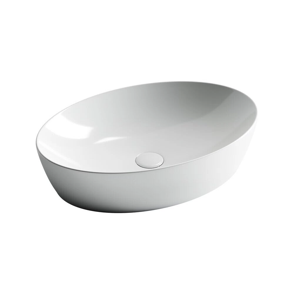 Раковина Ceramicanova Element 63 см накладная белая (CN5018)