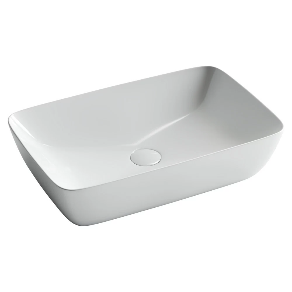 Раковина Ceramicanova Form 58 см накладная белая (CN2003)
