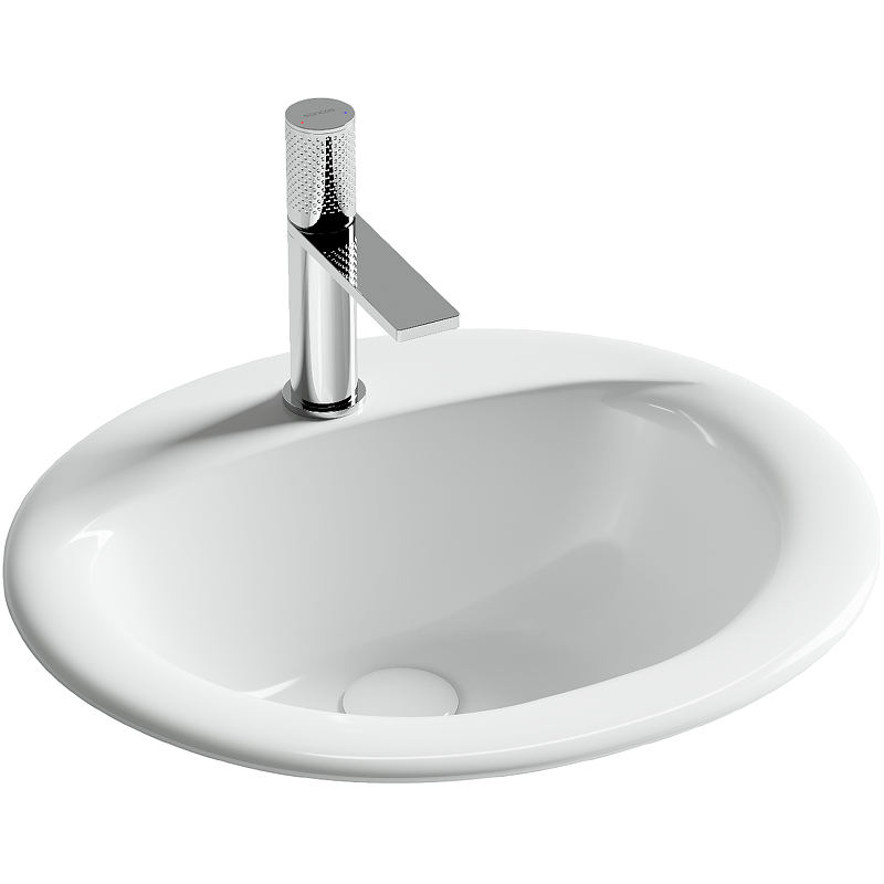 Раковина Ceramicanova Sun 52 CN6080 Белая