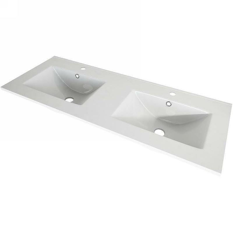 Раковина Cezares 120 50135 двойная Bianco