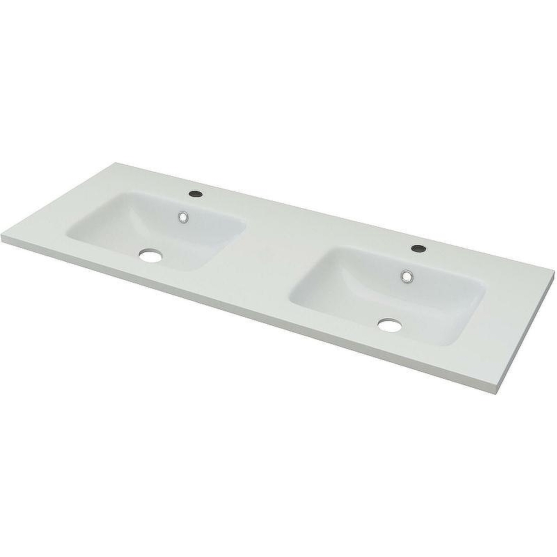 Раковина Cezares 120 50211 двойная Bianco