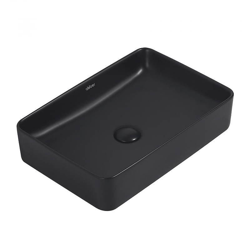 Раковина-чаша Abber Rechteck 51 AC2207MB Черная матовая
