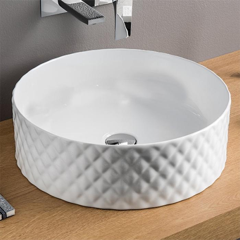 Раковина-чаша Artceram Rombo 44 OSL009 05 00 цвет Белый матовый