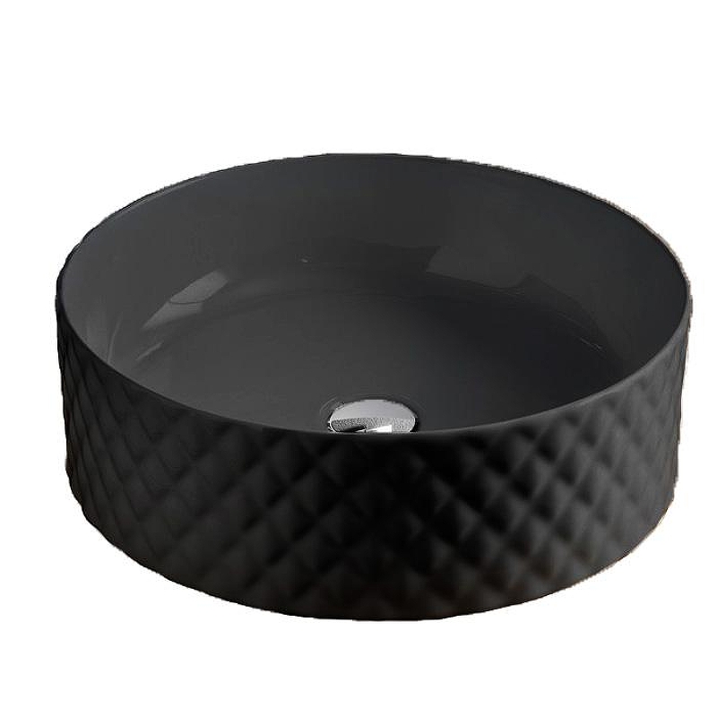 Раковина-чаша Artceram Rombo 44 OSL009 17 00 цвет Черный матовый