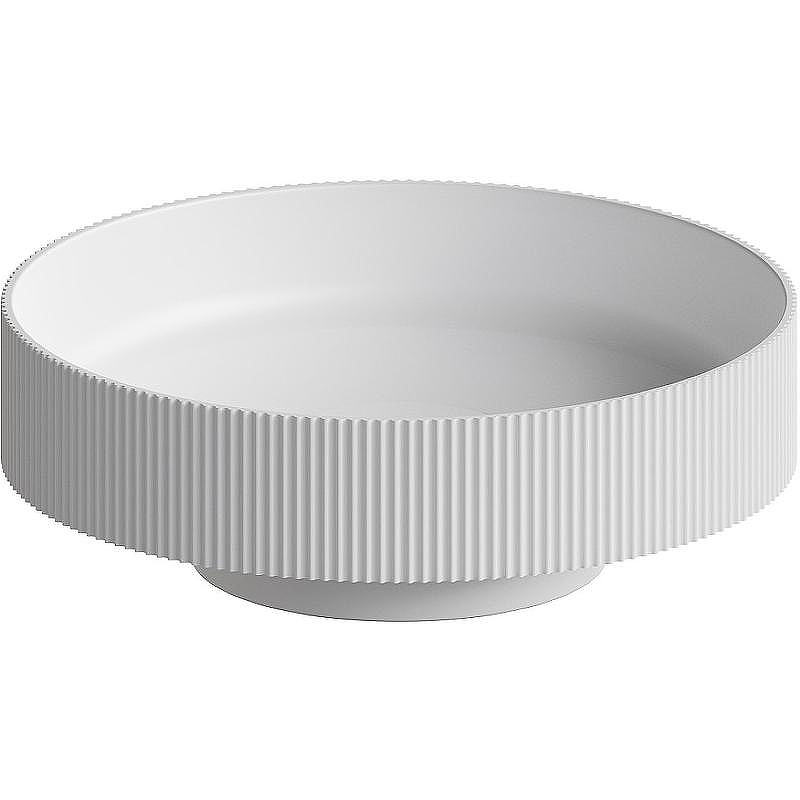 Раковина-чаша Boheme Corian 40 801-R-MW Белая матовая