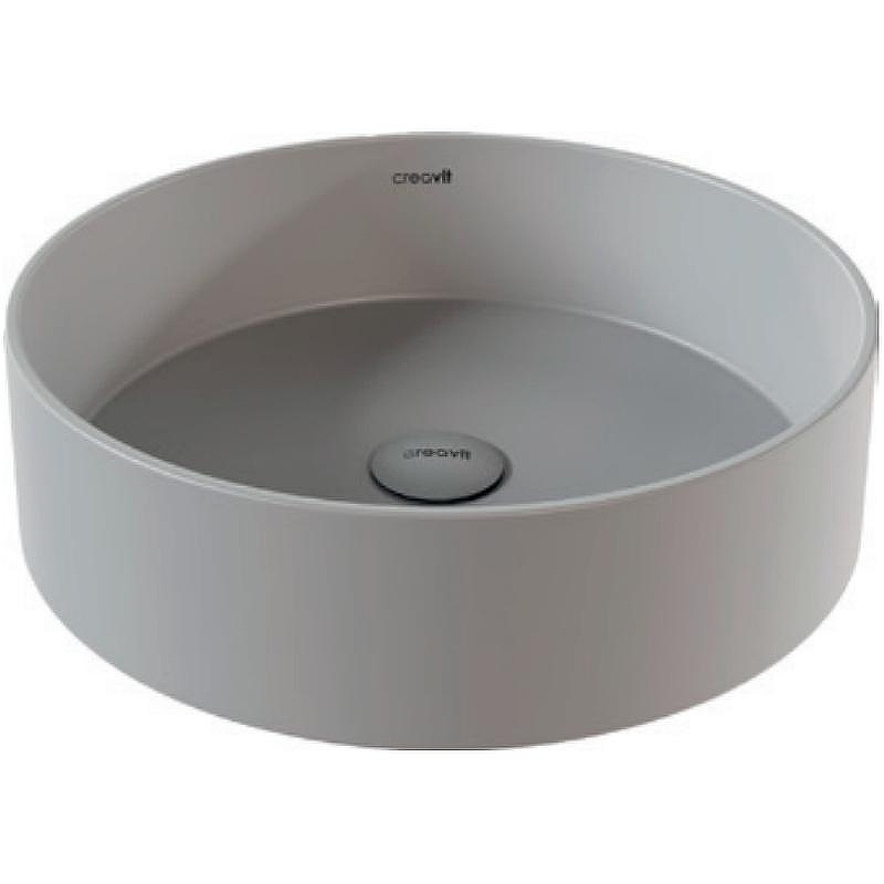 Раковина-чаша Creavit Loop 45 LP145-00CG00E-0000 Холодный серый матовый