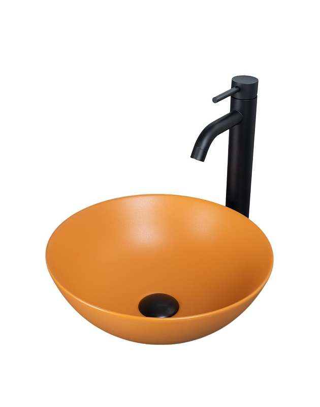 Раковина-чаша Gid Esfera 9081orm 36 53405 цвет Оранжевый матовый