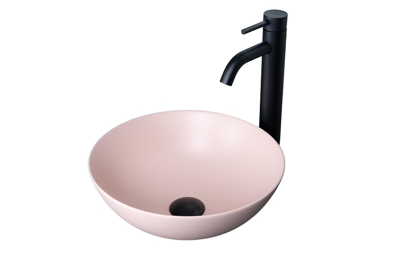 Раковина-чаша Gid Esfera 9081pkm 36 53403 цвет Розовый матовый