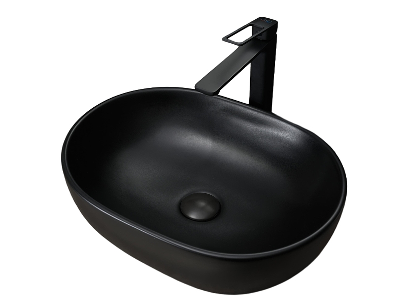 Раковина-чаша Gid Lago Bm9026b 48 53370 цвет Черный матовый