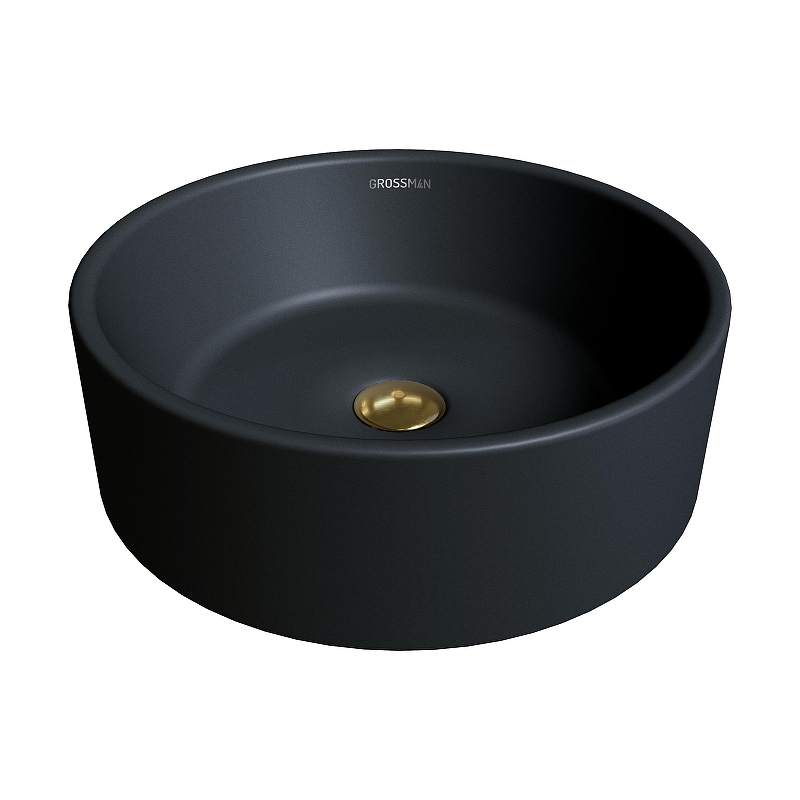 Раковина-чаша Grossman Color 41 GR-3013BM цвет Черный матовый