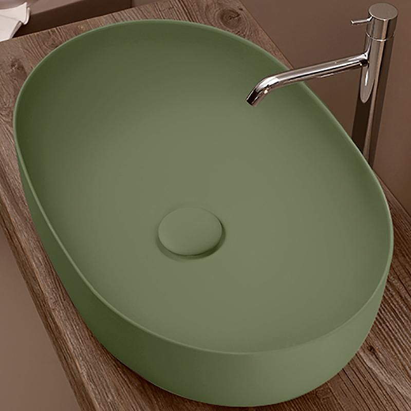 Раковина-чаша Kerasan Nolita 60 534311 Verde