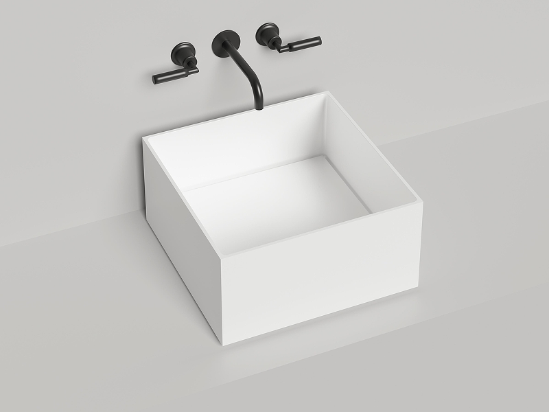 Раковина-чаша Salini Armonia Square 02 45 130512G цвет Белый