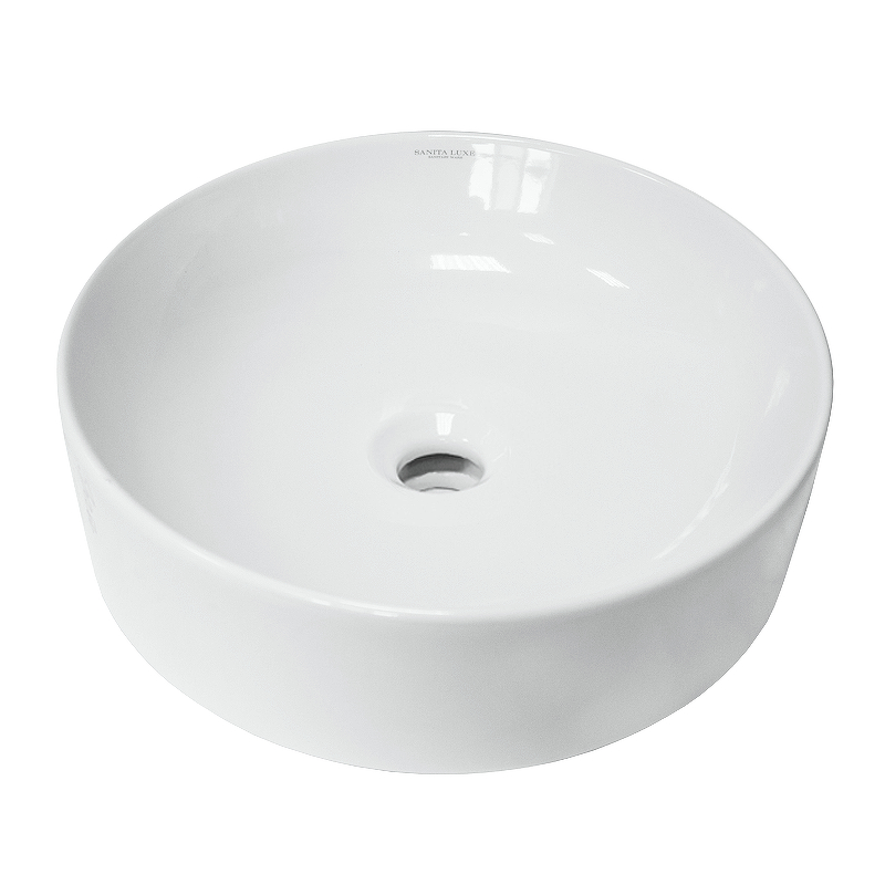 Раковина-чаша Sanita Luxe Best Slim 40 WB.CT/Best/40-N.Slim/WHT.G/S1 цвет Белый