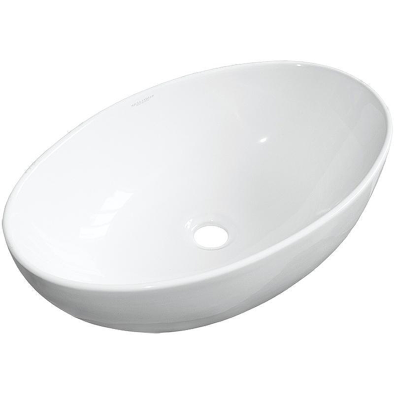 Раковина-чаша Sanita Luxe Ringo Slim 53 WB.CT/Ringo/53-N.Slim/WHT.G/S1 Белая