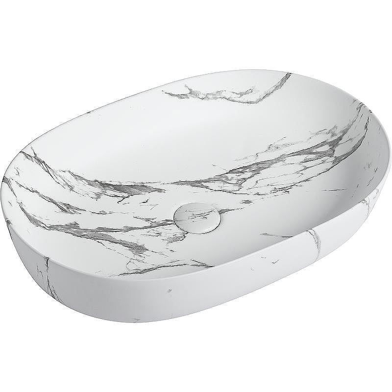 Раковина-чаша SantiLine 60 SL-7022MM Мрамор матовый