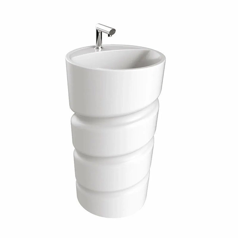 Раковина Creavit Spiral CL084-00CB00E-0000 цвет Белый