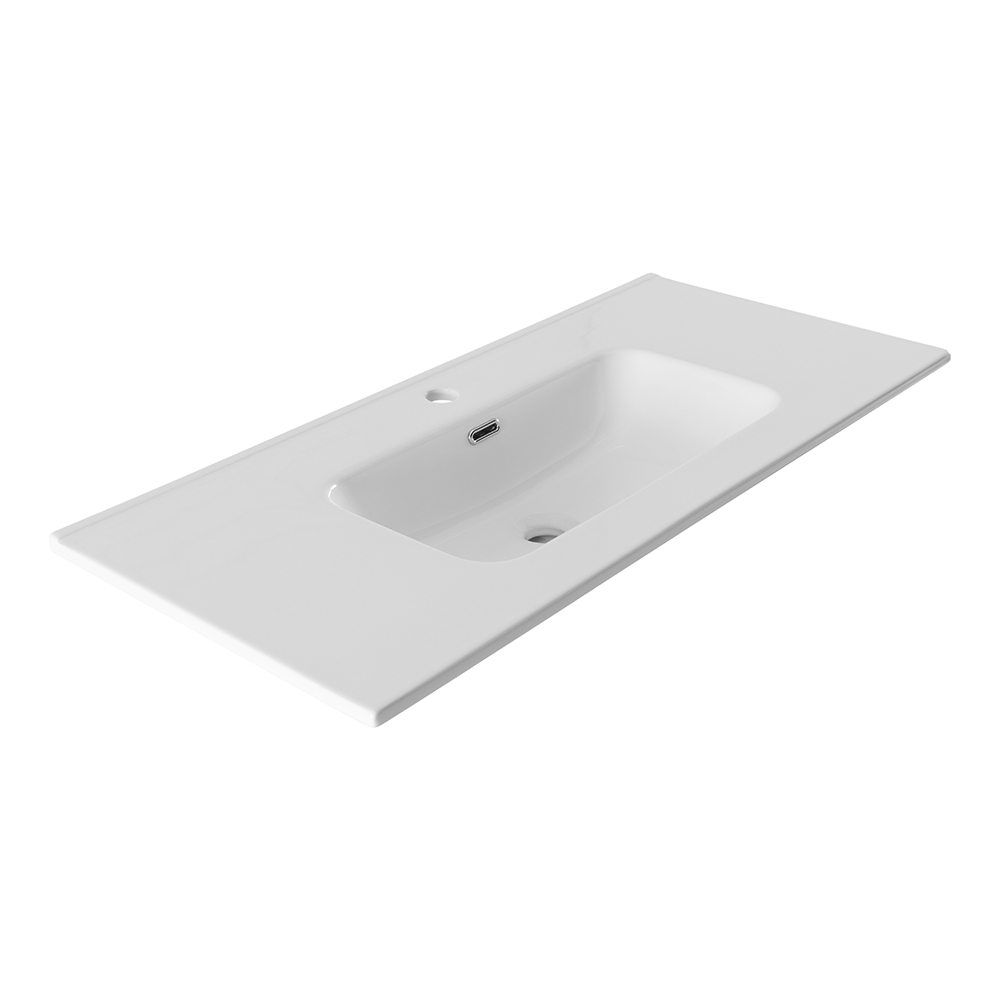 Раковина для тумбы Aquanet Flat 100 см (254365)