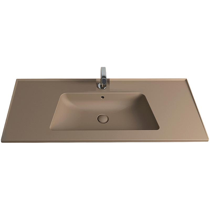Раковина Flaminia Bloom 100 BM105L/1.7006 цвет Коричневый матовый