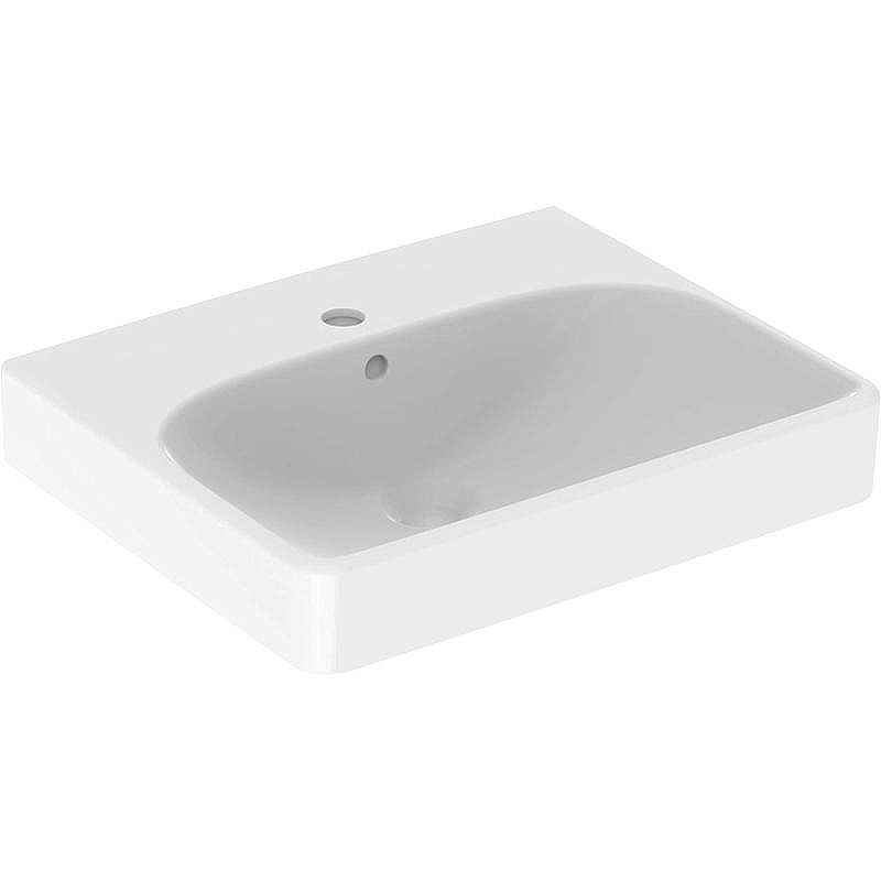 Раковина Geberit Smyle Square 500.256.01.1 Белая