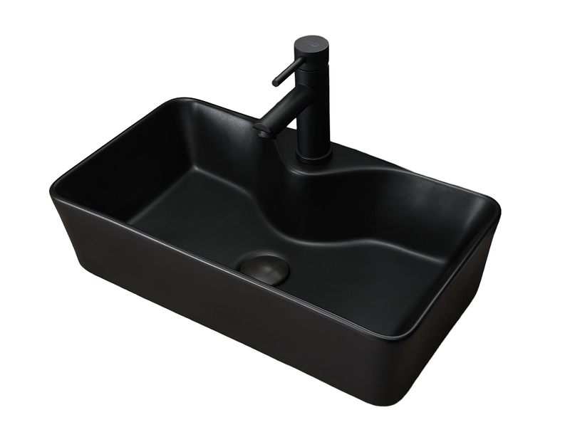 Раковина Gid Geometrico Bm9092 55 53353 цвет Черный матовый