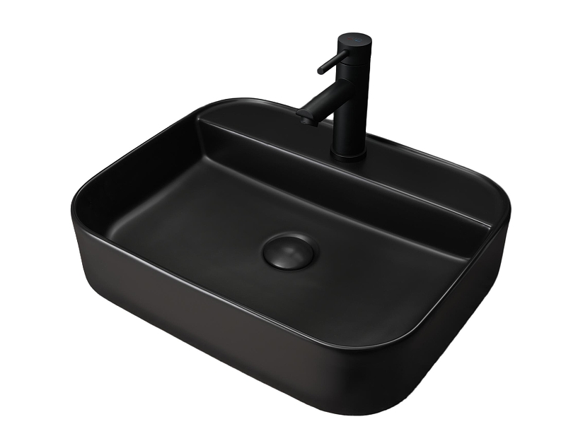 Раковина Gid Geometrico Bm9550 50 53364 цвет Черный матовый