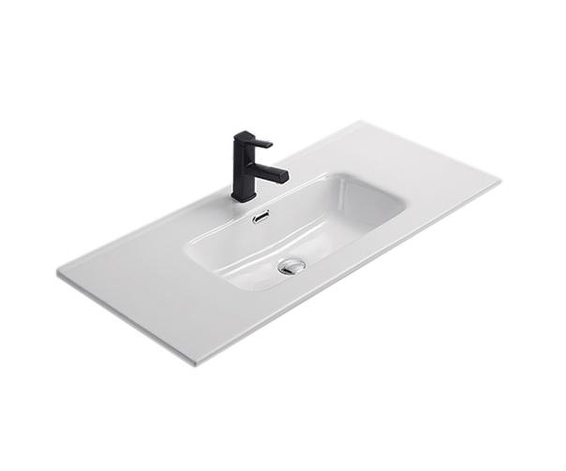 Раковина Gid Integrado 9010s 101,5 71159 цвет Белый