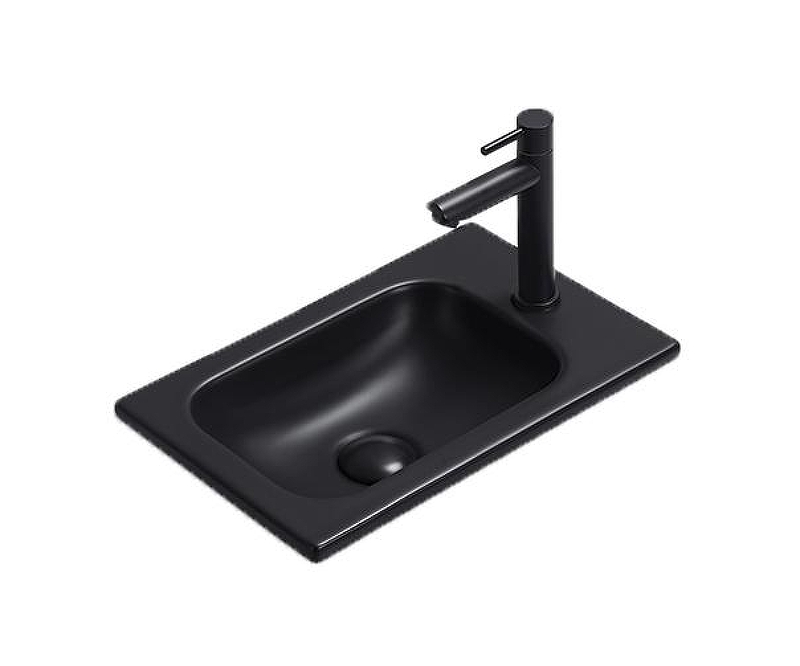 Раковина Gid Integrado Bm3340 40,5 72203 цвет Черный матовый