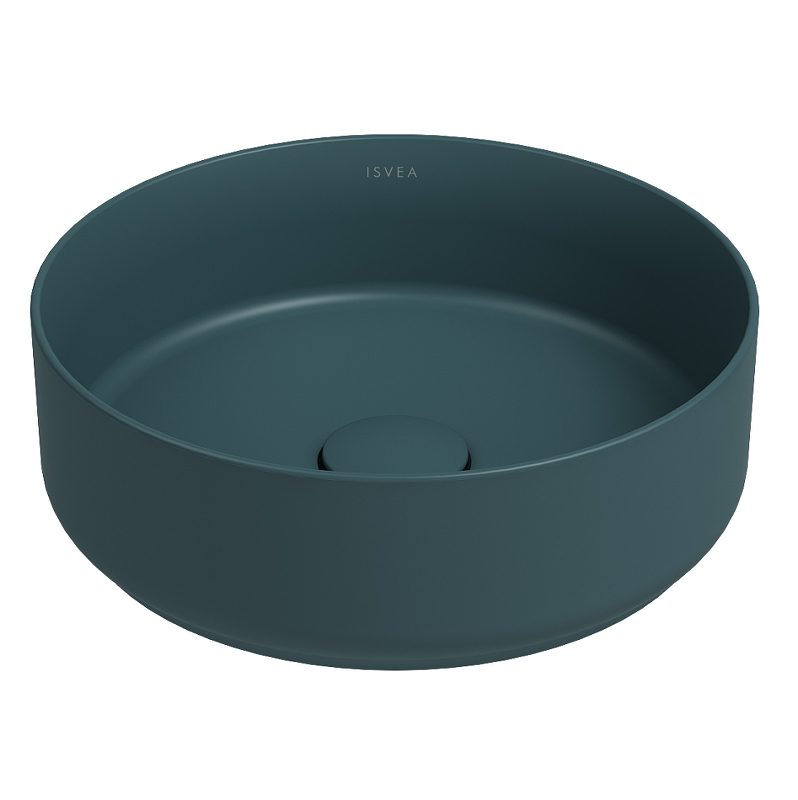 Раковина Isvea Infinity 36 10NF65036-2P цвет Изумрудный матовый
