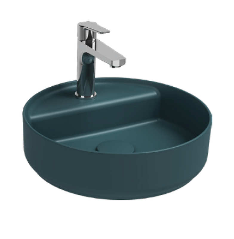 Раковина Isvea Infinity 36 10NF65042-2P цвет Изумрудный матовый