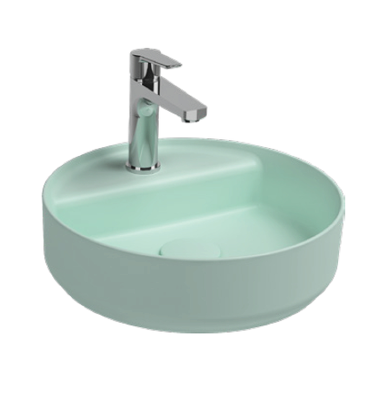 Раковина Isvea Infinity 36 10NF65042-2T цвет Мятно-зеленый матовый