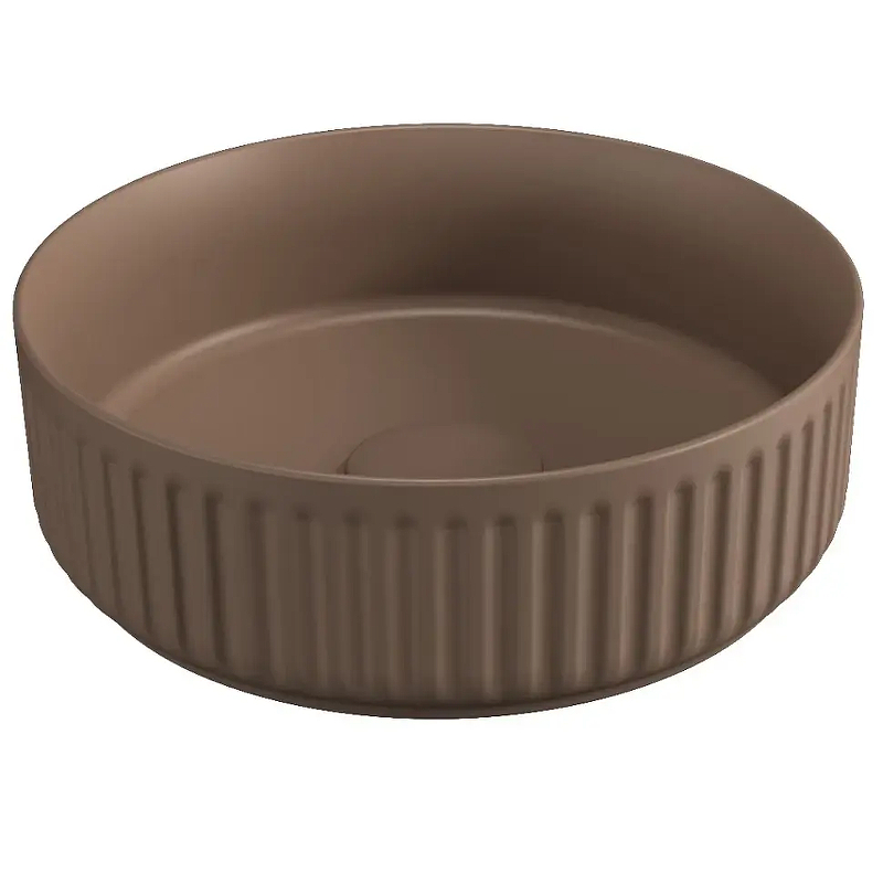 Раковина Isvea Infinity 36 10NF66036-2H цвет Коричневый матовый